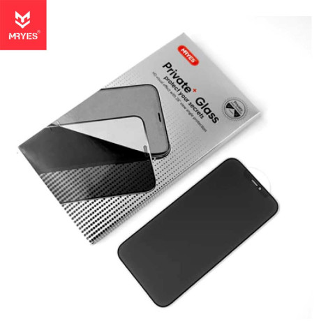 Защитное стекло на iPhone Xs Max Mr.Yes Tiny Engraving Private Glass